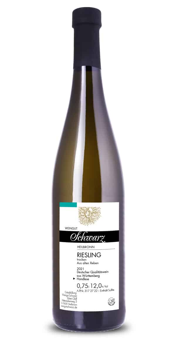 2021er Riesling trocken – aus alten Reben